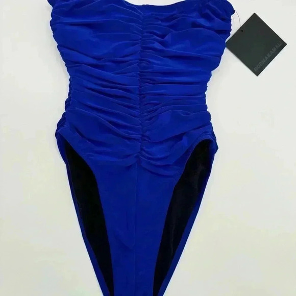 NORMA KAMALI BNWT SLINKY MARISSA One Piece Swimsuit - Picture 5 of 6